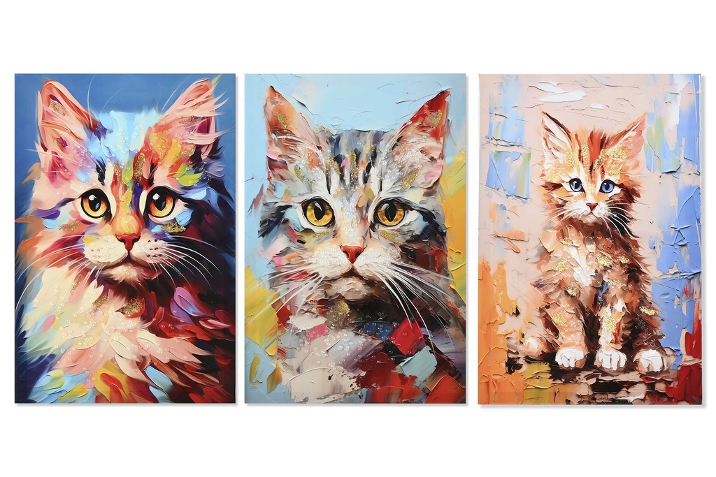 CUADRO LIENZO MDF 40X60 3 SURTIDOS