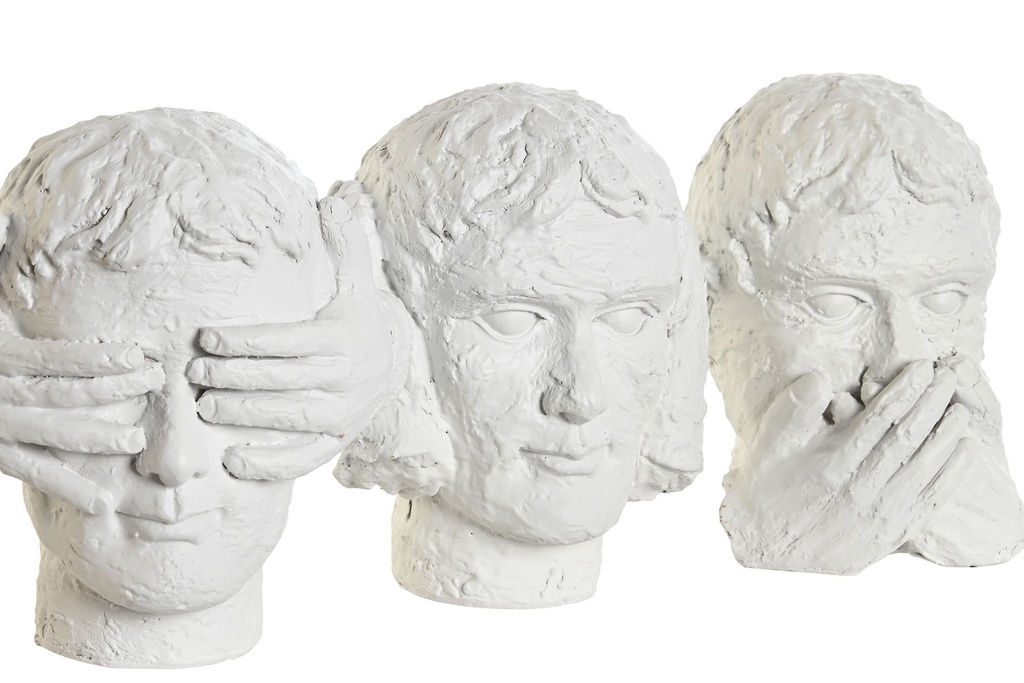 Figura de resina, 3 diseños surtidos