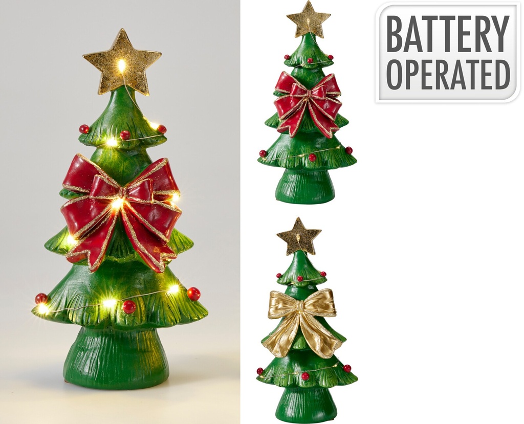 Árbol de Navidad decorativo con luces LED
