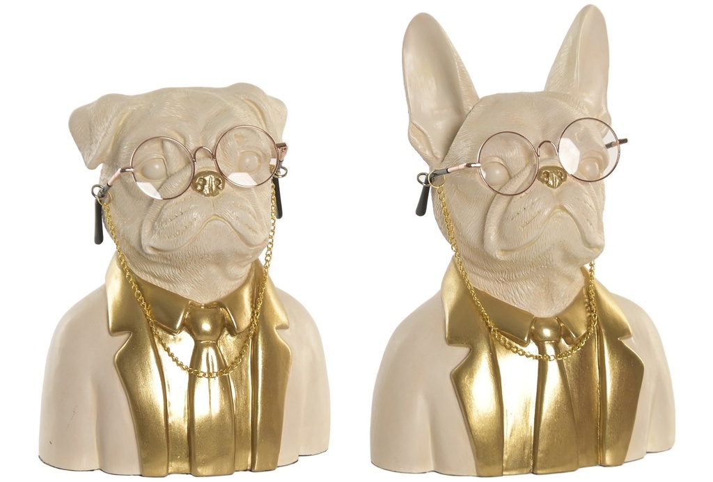 Figura de vinilo con perro, 2 diseños surtidos