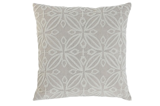 [94979] COJIN ALGODON 45X45 490 GR.BORDADO CRUDO