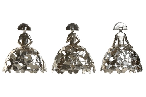 [96784] Figura de resina de damas, 3 diseños surtidos