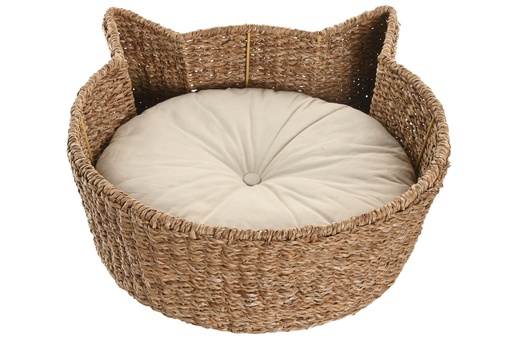 [98130] CAMA MASCOTA SEAGRASS 46X46X19 NATURAL