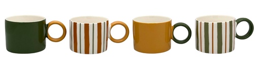 [99694] Mug de porcelana new bone, 4 diseños surtidos