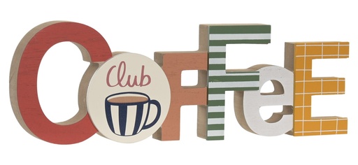 [99982] Decoración de MDF, multicolor