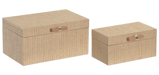 [100010] Caja de madera, natural, pequeña
